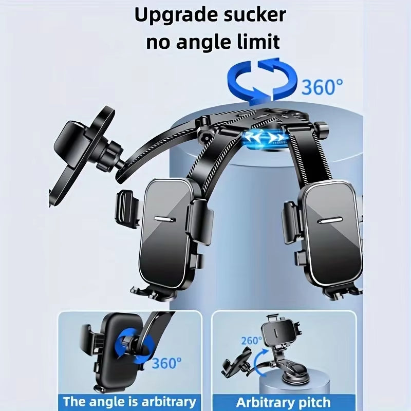 New Model Car Phone Holder Universal Suction Cup Stable In-Car Interior Navigation Mounting Stand