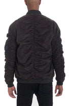 FAUX SUEDE BOMBER - Life's Fun Treasures