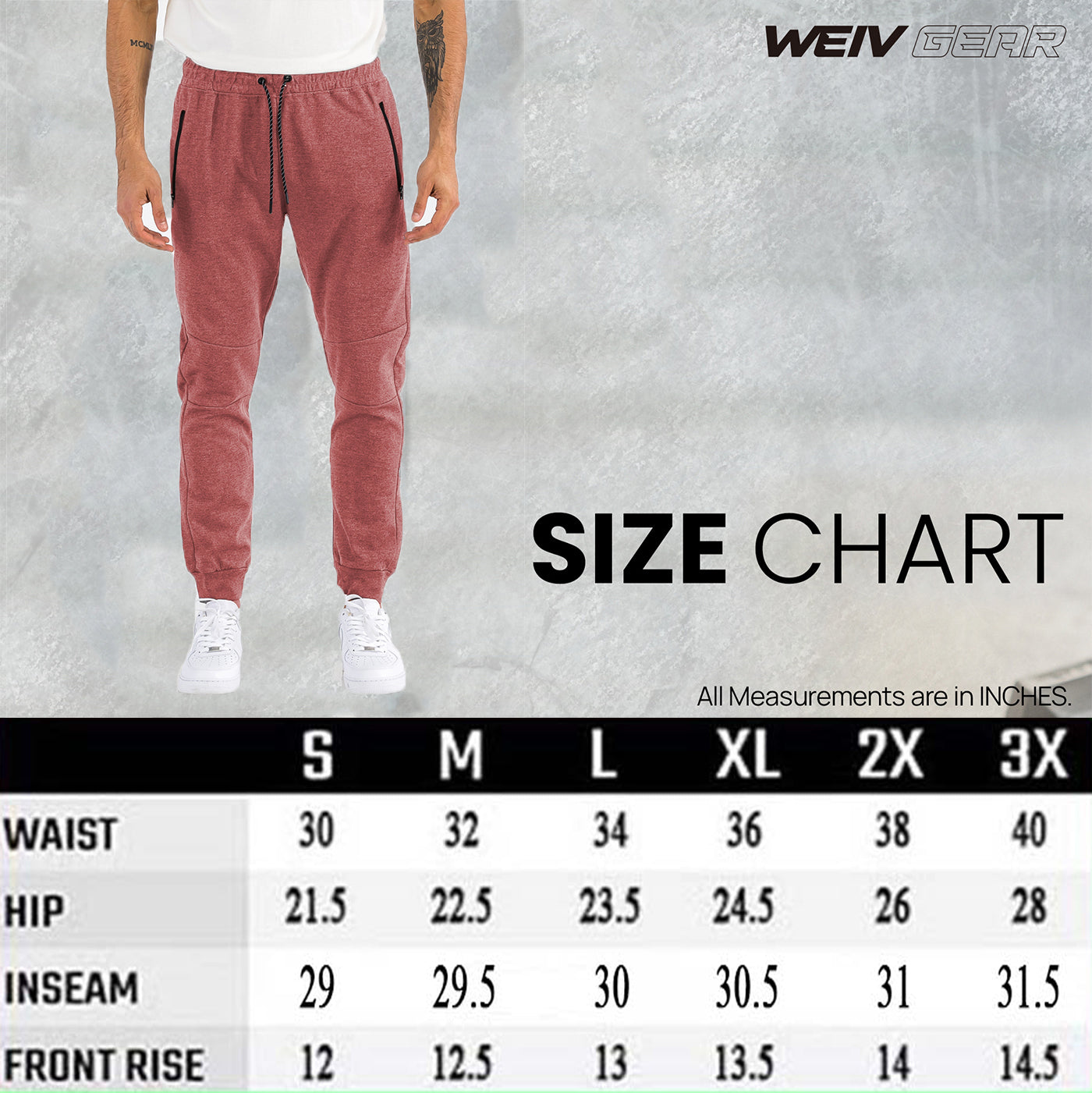 HEATHERED COTTON SWEATS - Life's Fun Treasures