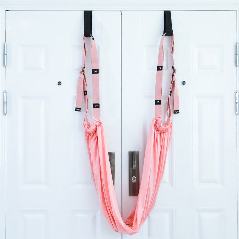 Fitness Hip Stretch Yoga Belt Inverted Rope Pull Stretch.