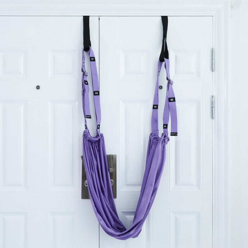 Fitness Hip Stretch Yoga Belt Inverted Rope Pull Stretch.