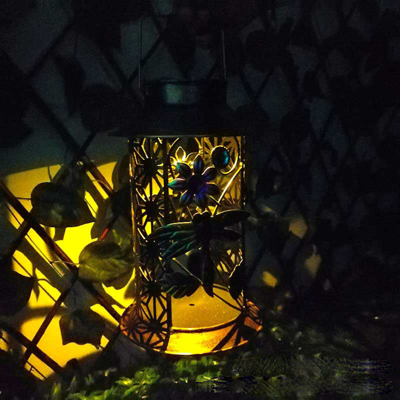Iron Solar Lights LED Garden Lamp Table Lamp Solar Lantern - Life's Fun Treasures