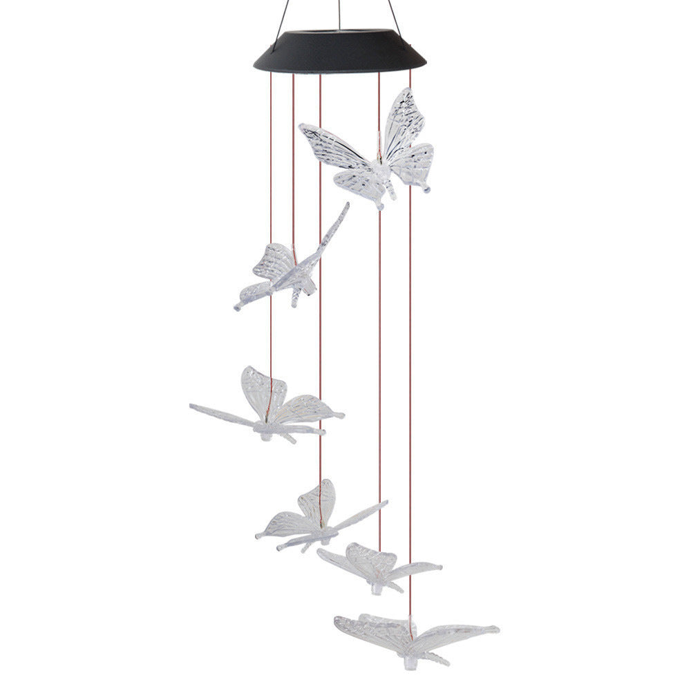 Color Changing Solar Power Wind Chime Crystal Ball - Life's Fun Treasures