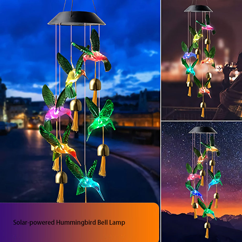 Color Changing Solar Power Wind Chime Crystal Ball - Life's Fun Treasures