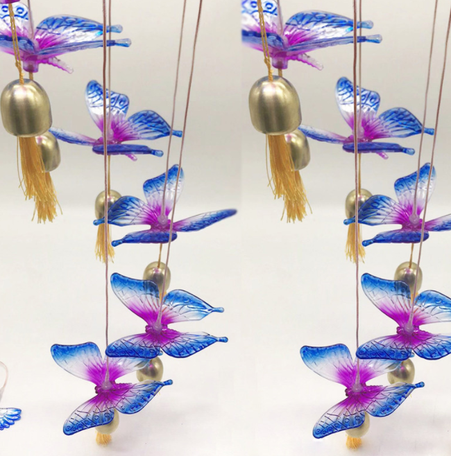 Color Changing Solar Power Wind Chime Crystal Ball - Life's Fun Treasures