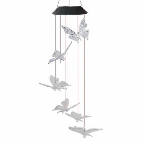 Color Changing Solar Power Wind Chime Crystal Ball - Life's Fun Treasures