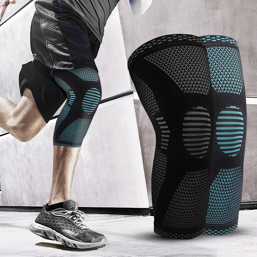 1PCS SKDK Elastic Knee Pad Sports Fitness Kneepad Gym Gear Patella Run - Life's Fun Treasures