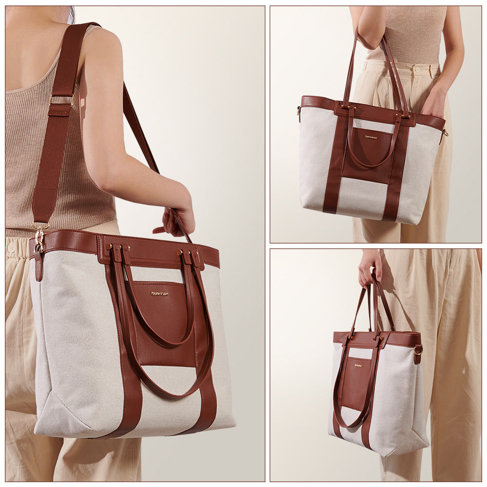 Canvas Tote Diaper Bag - Life's Fun Treasures
