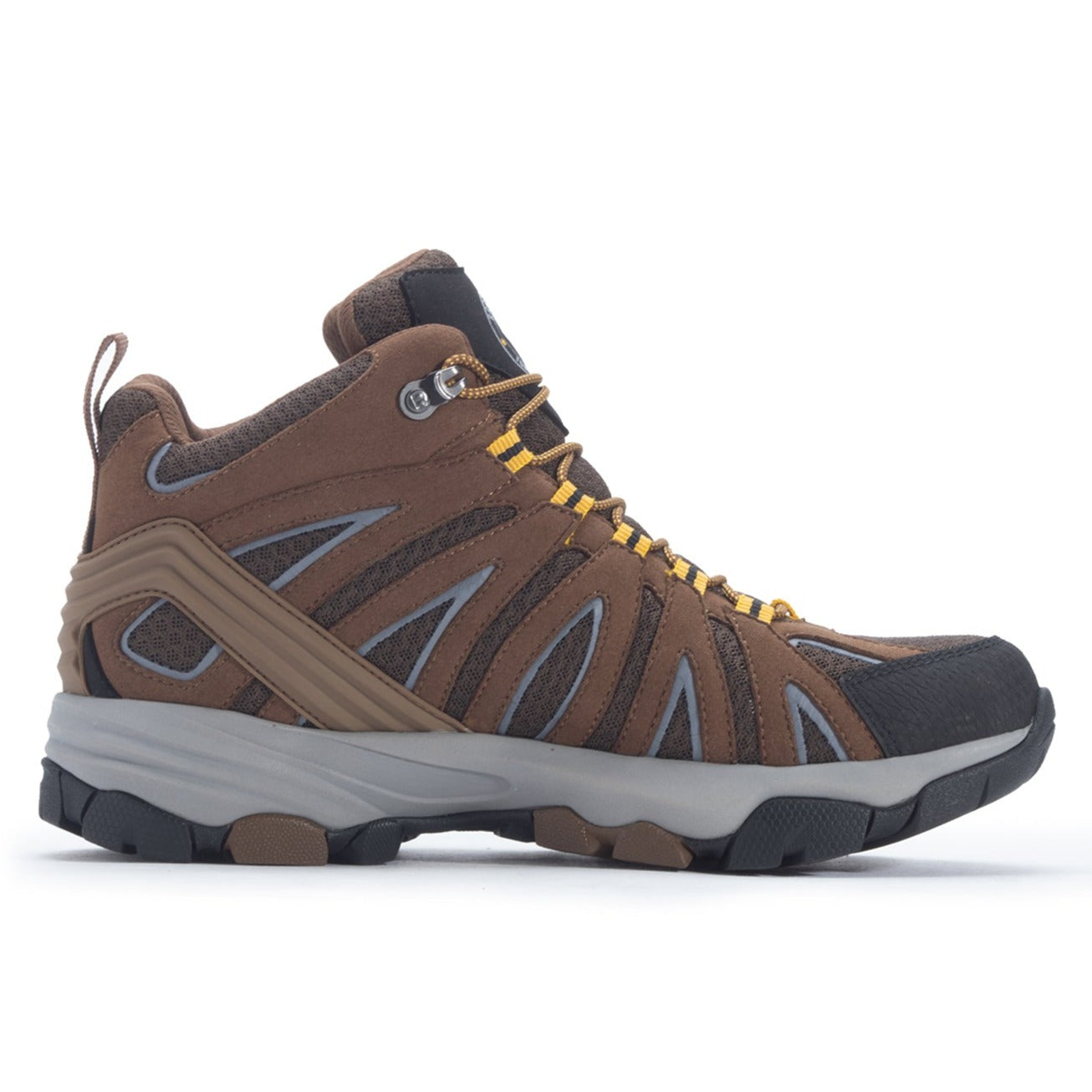 ROCKROOSTER Bedrock Brown 6 Inch Waterproof Hiking Boots with VIBRAM® - Life's Fun Treasures