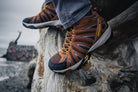 ROCKROOSTER Bedrock Brown 6 Inch Waterproof Hiking Boots with VIBRAM® - Life's Fun Treasures