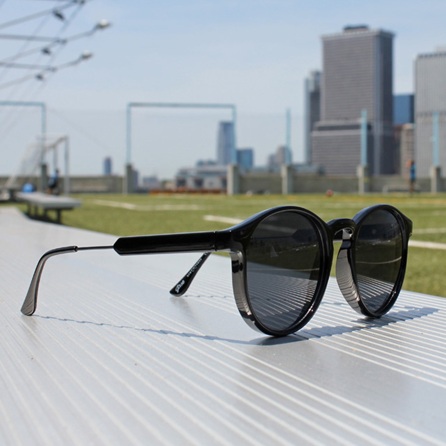Jase New York Connor Sunglasses in Triple Black - Life's Fun Treasures
