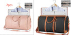 Large Capacity Travel Duffle Bag Women's Handbag Folding Suit Bag Waterproof Clothes Totes - Life's Fun Treasures