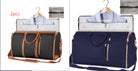 Large Capacity Travel Duffle Bag Women's Handbag Folding Suit Bag Waterproof Clothes Totes - Life's Fun Treasures