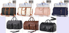 Large Capacity Travel Duffle Bag Women's Handbag Folding Suit Bag Waterproof Clothes Totes - Life's Fun Treasures