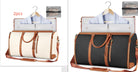 Large Capacity Travel Duffle Bag Women's Handbag Folding Suit Bag Waterproof Clothes Totes - Life's Fun Treasures