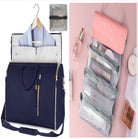 Large Capacity Travel Duffle Bag Women's Handbag Folding Suit Bag Waterproof Clothes Totes - Life's Fun Treasures