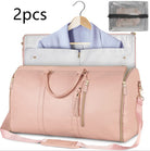 Large Capacity Travel Duffle Bag Women's Handbag Folding Suit Bag Waterproof Clothes Totes - Life's Fun Treasures