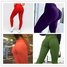 Booty Lifting Anti Cellulite Scrunch Leggings Without Pocket - Life's Fun Treasures