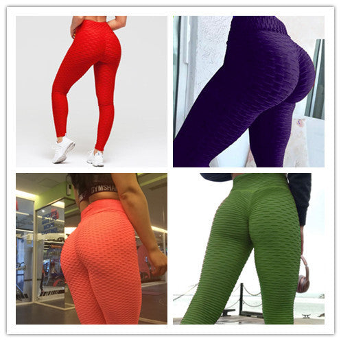 Booty Lifting Anti Cellulite Scrunch Leggings Without Pocket - Life's Fun Treasures