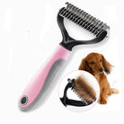 Pet Long-haired Dogknot Comb Double-sided Blade Dog - Life's Fun Treasures