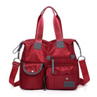 Large Capacity Multi-pocket Shoulder Bag For Women Nylon Waterproof Handbags Female Casual Commuting Messenger Crossbody Bags - Life's Fun Treasures