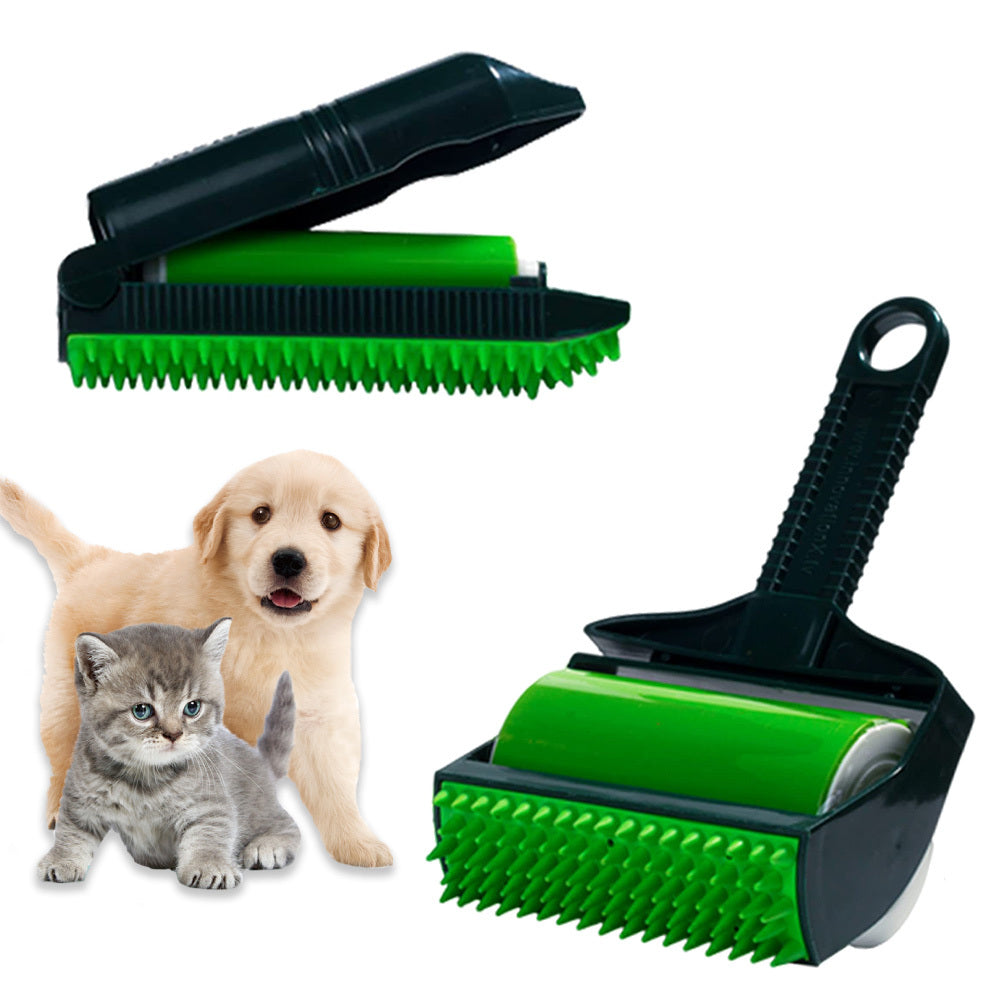 Portable Washable Hair Remover With Adhesive Roller - Life's Fun Treasures