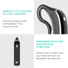 24 Hours Bluetooth Anti-snoring Device Charge Snore Earset Sleeping Aid Snoring Analyzes Sleep Datas Good Sleep - Life's Fun Treasures