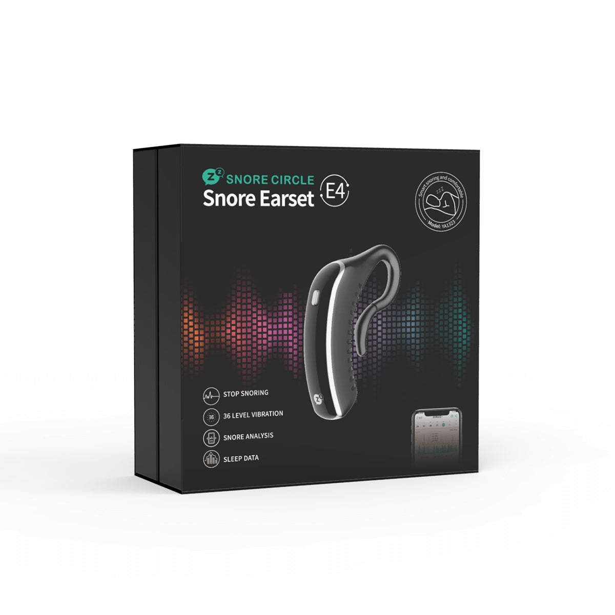 24 Hours Bluetooth Anti-snoring Device Charge Snore Earset Sleeping Aid Snoring Analyzes Sleep Datas Good Sleep - Life's Fun Treasures