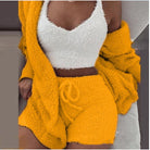 3 Pieces Of Fashionable Ladies Plush Home Clothes - Life's Fun Treasures