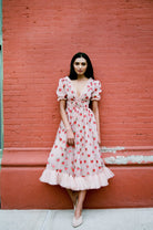 Cherry Mid Length Dress - Life's Fun Treasures