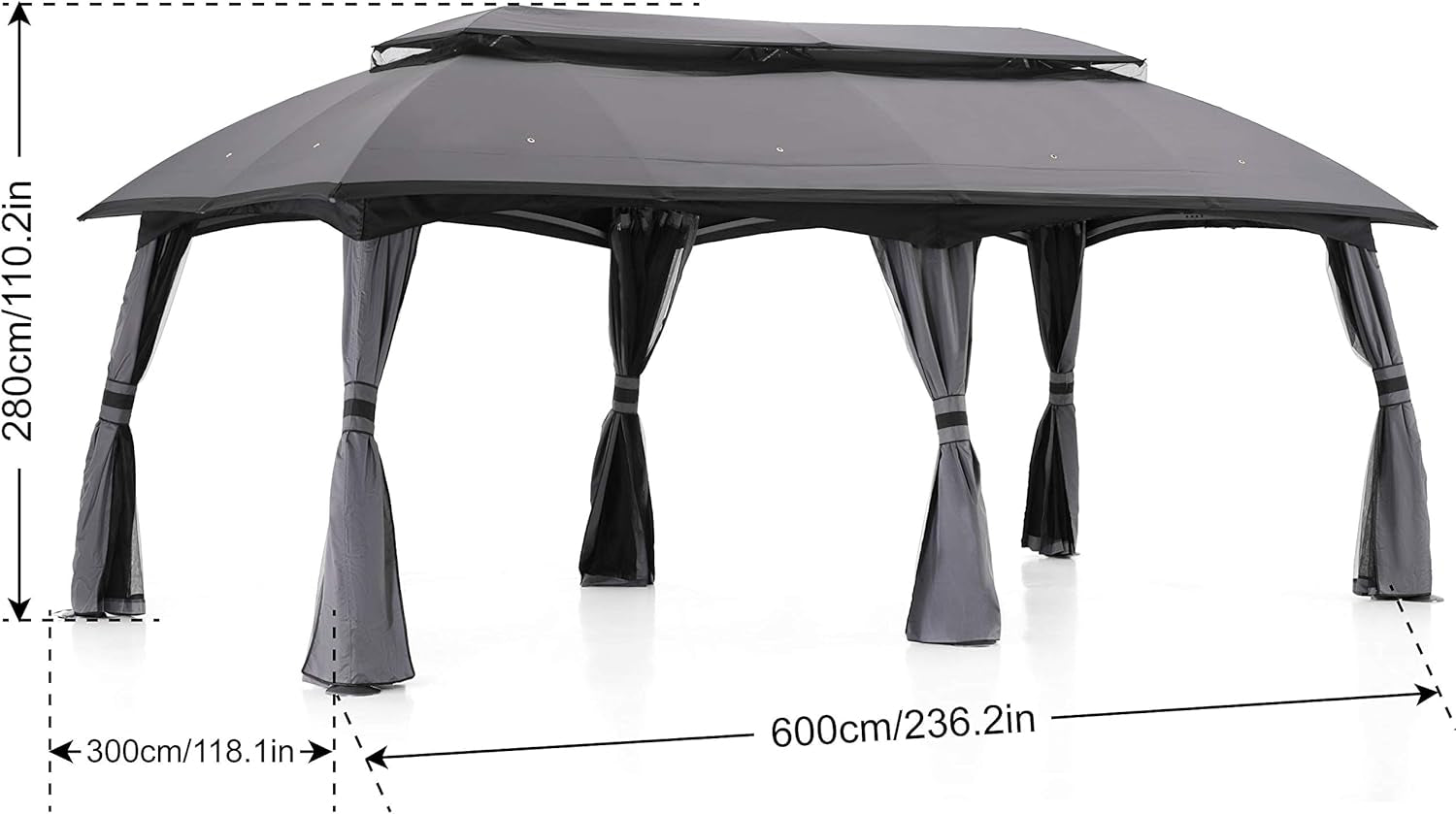 https://www.lifesfuntreasures.ca › products › 10x20-outdoor-gazebo-patio-gazebos-with-mosquito-netting-and-double-roof-for-backyard-garden-or-lawn-dark-grey-1318209218

