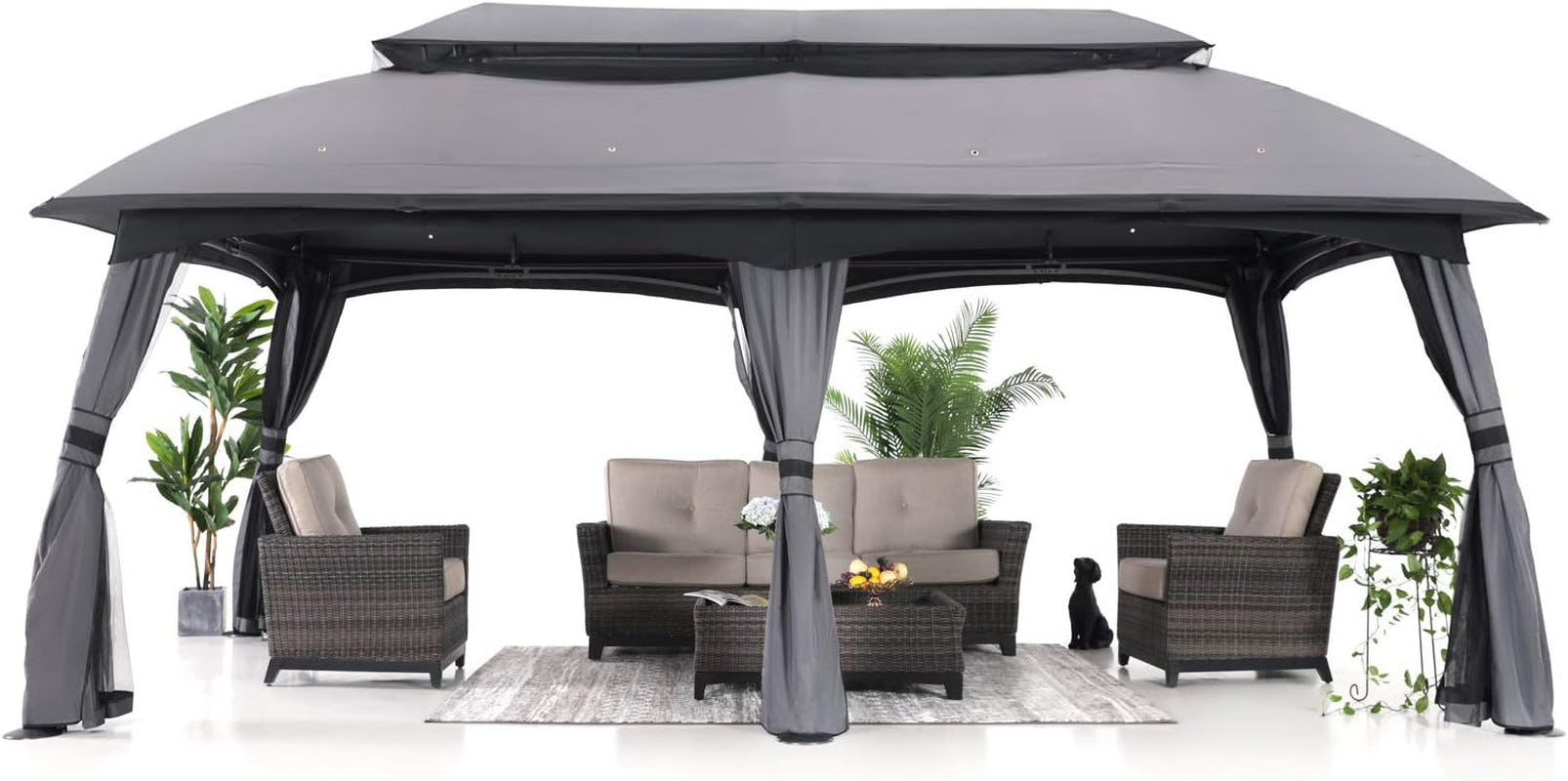 https://www.lifesfuntreasures.ca › products › 10x20-outdoor-gazebo-patio-gazebos-with-mosquito-netting-and-double-roof-for-backyard-garden-or-lawn-dark-grey-1318209218

