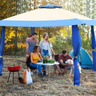 13 X 13 Feet Pop up Gazebo Tent with Carry Bag for Patio Garden - Life's Fun Treasures