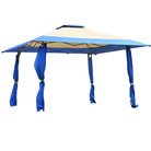 13 X 13 Feet Pop up Gazebo Tent with Carry Bag for Patio Garden - Life's Fun Treasures
