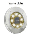 4/8 LEDs Solar Powered Buried Light Outdoor Pathway Garden Decking - Life's Fun Treasures