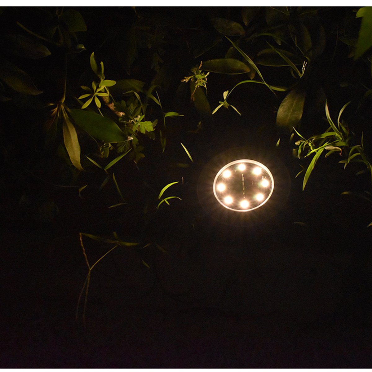 4/8 LEDs Solar Powered Buried Light Outdoor Pathway Garden Decking - Life's Fun Treasures