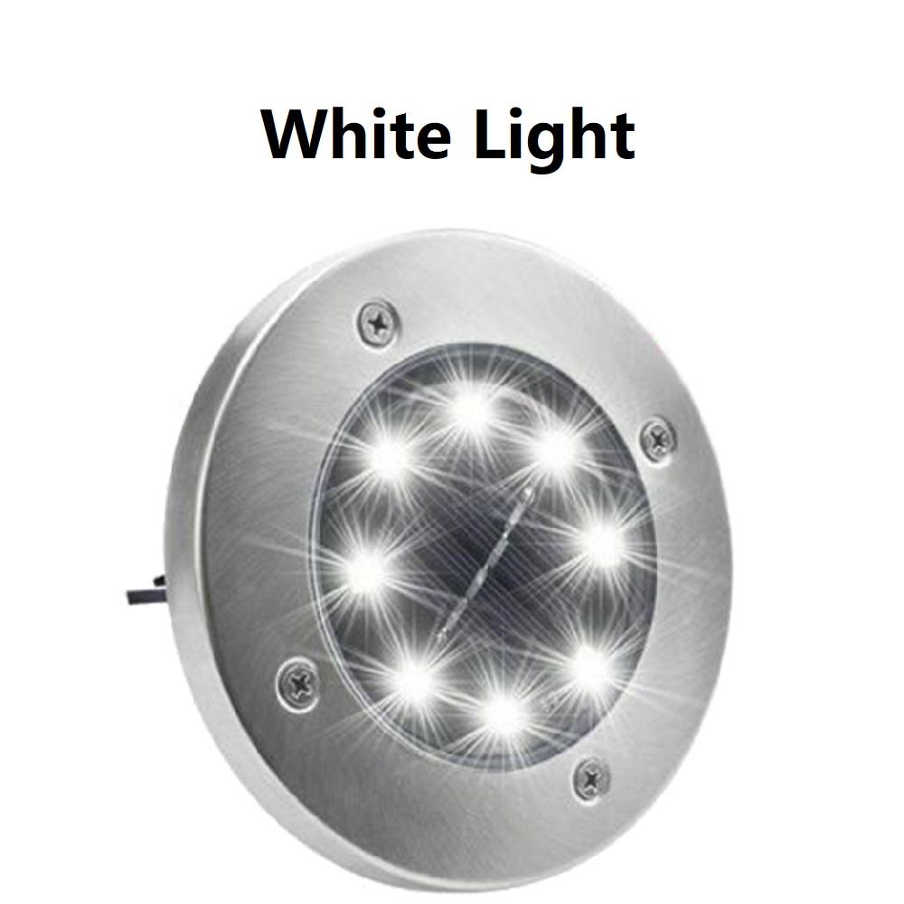 4/8 LEDs Solar Powered Buried Light Outdoor Pathway Garden Decking - Life's Fun Treasures
