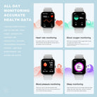 Smart Watch 1.83" IP67 Waterproof Fitness Tracker with Heart.