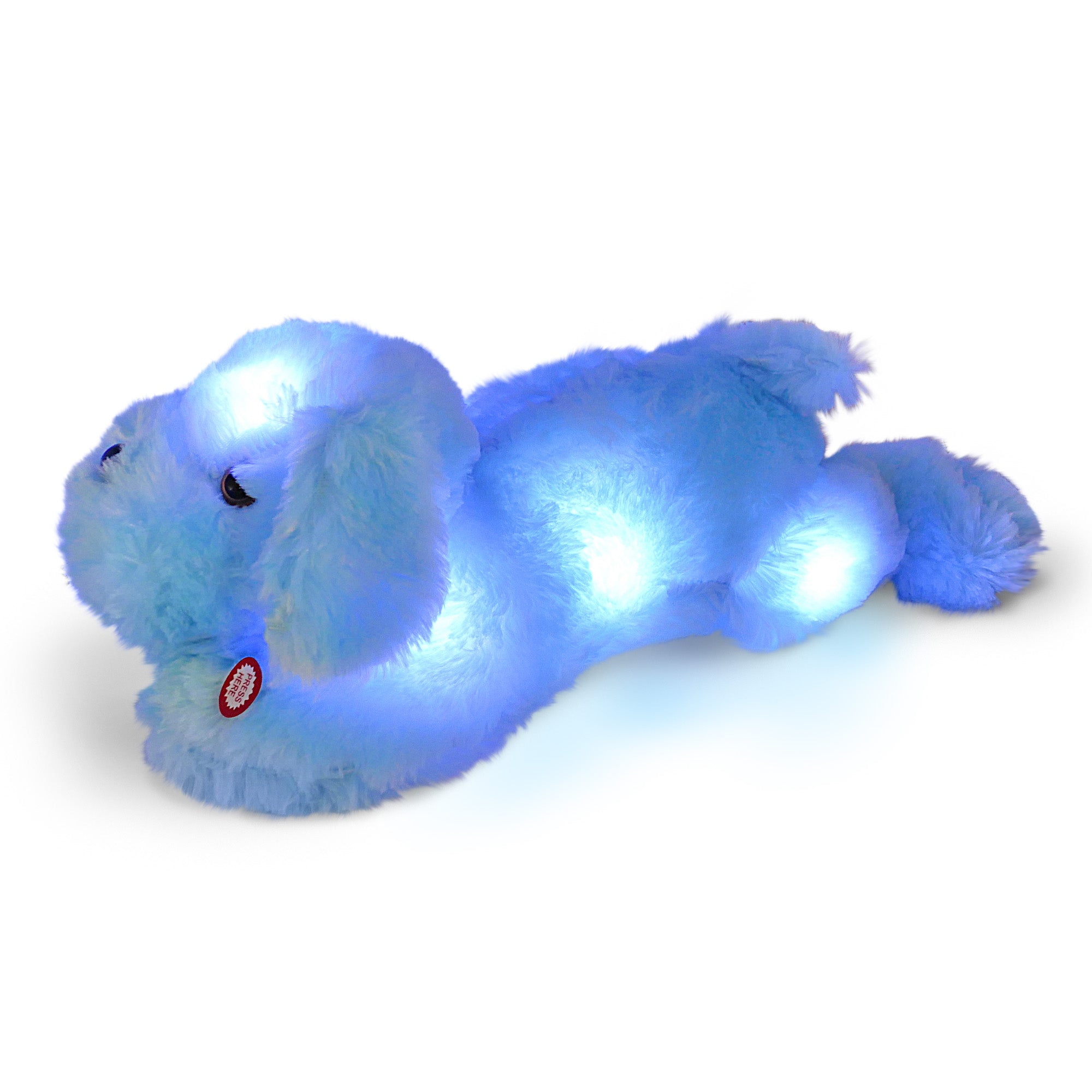 Glow in the Dark Blanket & Pillow Set-Gray & Blue - Life's Fun Treasures