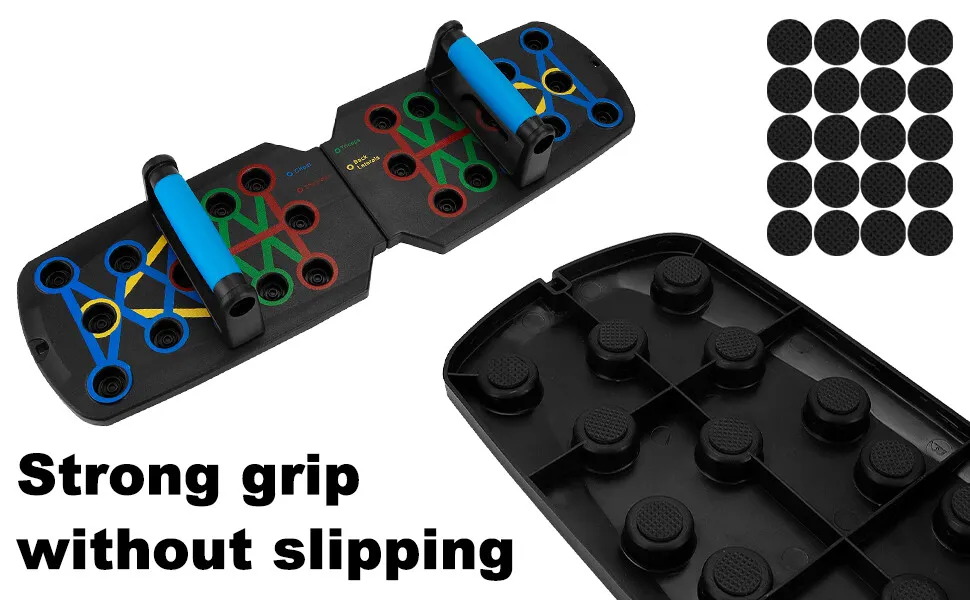 28 in 1 Push Up Rack Board System Fitness Workout Train Home Gym - Life's Fun Treasures