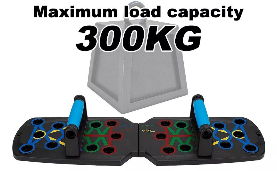 28 in 1 Push Up Rack Board System Fitness Workout Train Home Gym - Life's Fun Treasures