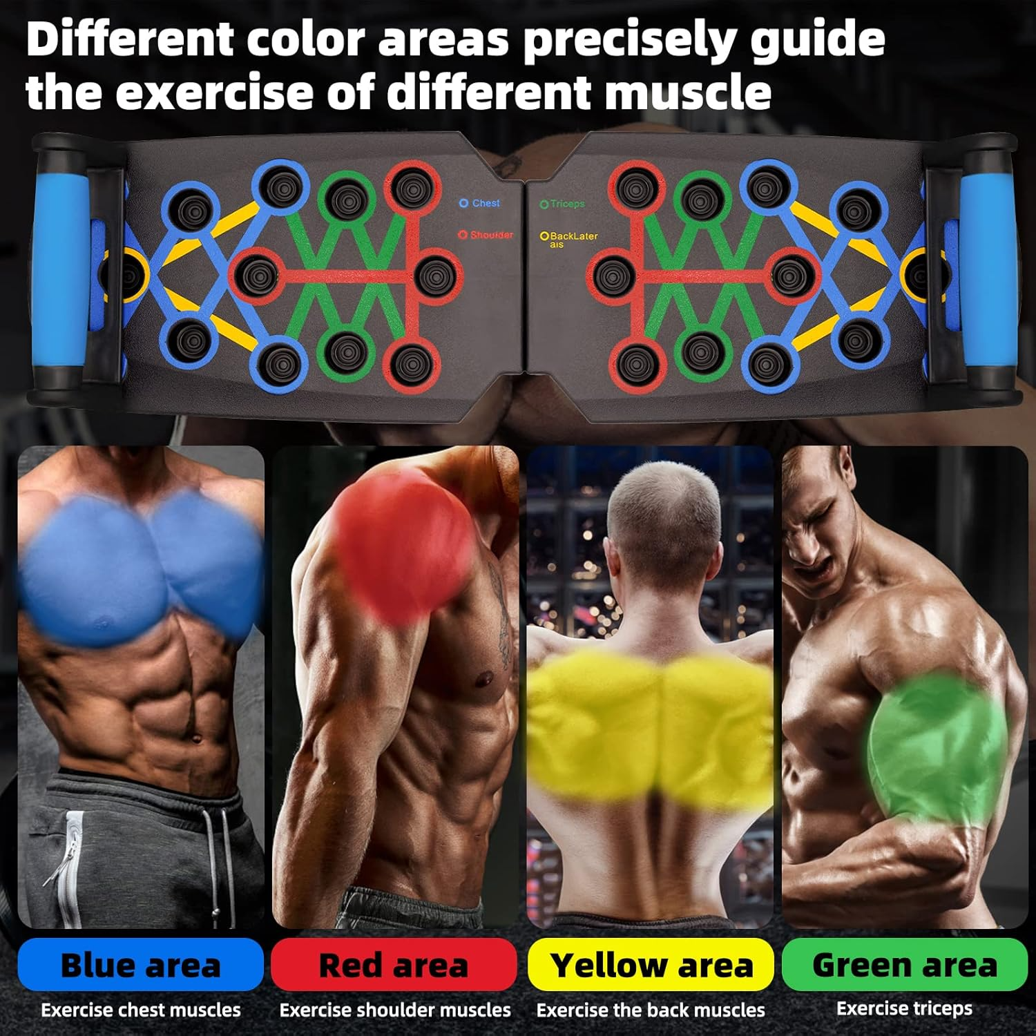 28 in 1 Push Up Rack Board System Fitness Workout Train Home Gym - Life's Fun Treasures