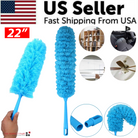 Microfiber Duster Cleaning Brush Dust Cleaner Bendable Handle Soft - Life's Fun Treasures