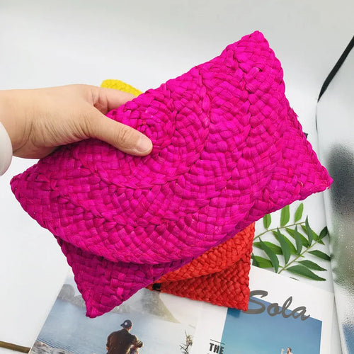 Corn Husk Handmade Women's Straw Bag - Life's Fun Treasures
