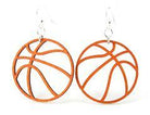 Basketball Earrings # 1205 - Life's Fun Treasures