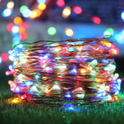 Mini Fiery 100 Lights Shine Like Firebugs With Solar Power 2/ Pak - Life's Fun Treasures
