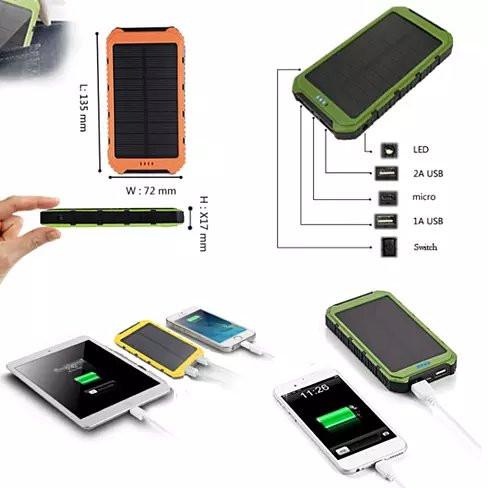 Roaming Solar Power Bank Phone or Tablet Charger - Life's Fun Treasures