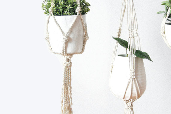 Plant Hanger, Macrame Plant Holder - Life's Fun Treasures