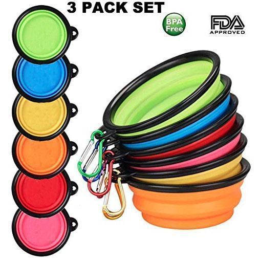 Collapsible Dog Bowls - Life's Fun Treasures
