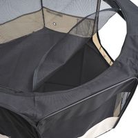PawHut 49.2-inch Soft Pet Playpen Folding Tent Kennel Puppy Cat Dog - Life's Fun Treasures
